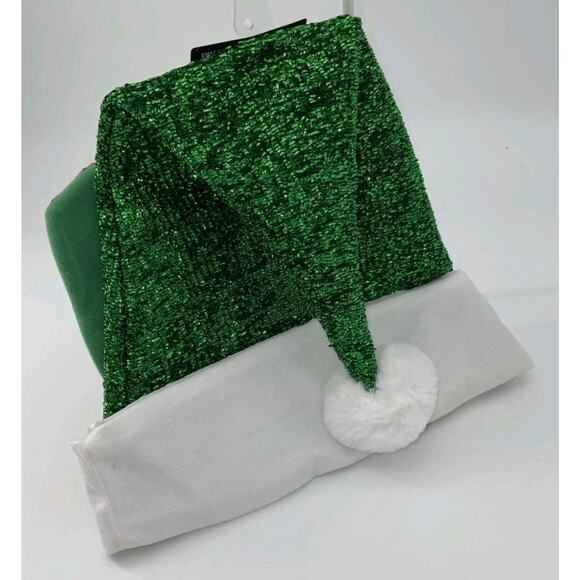 Frightfully Festive Nightmare Before Christmas Jack and Sally Santa Hat 17” - Picture 2 of 8